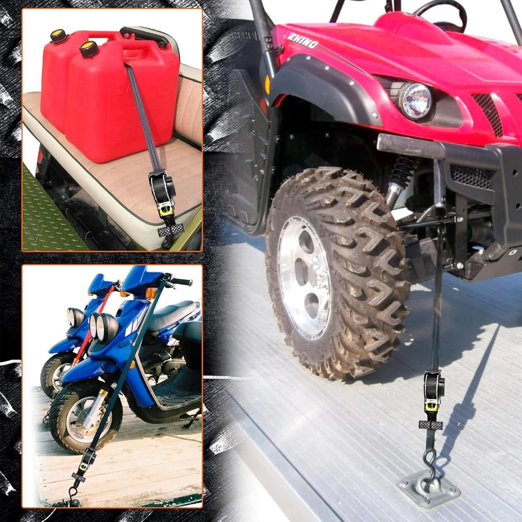 Auto Straps For Cargo Tape Retractable Belts For Motorcycles Ratchet Strap For Load Luggage Strap Ratchet Tensioner Belt For Car