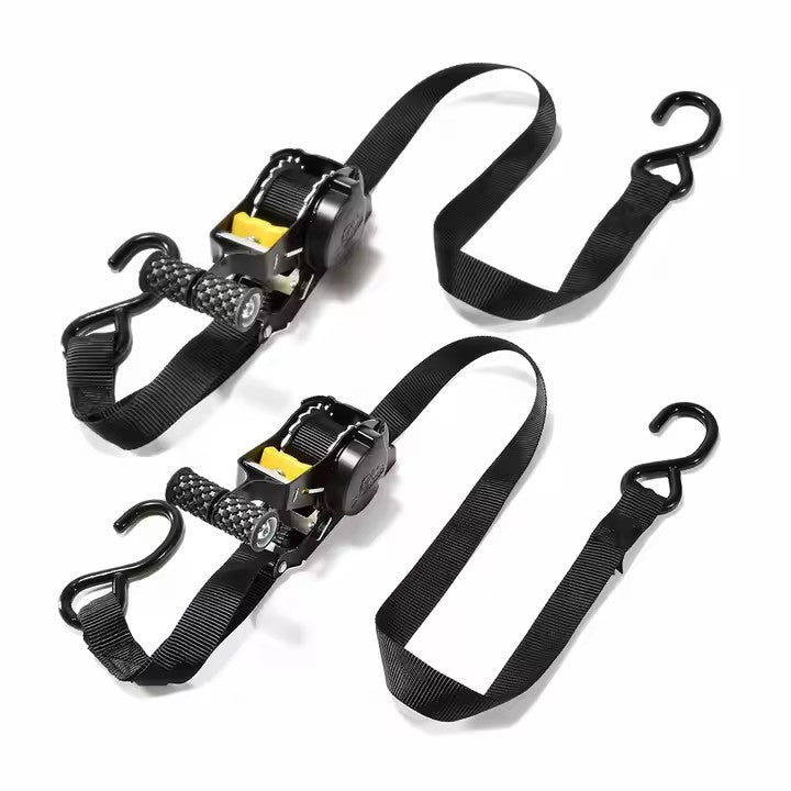 Auto Straps For Cargo Tape Retractable Belts For Motorcycles Ratchet Strap For Load Luggage Strap Ratchet Tensioner Belt For Car