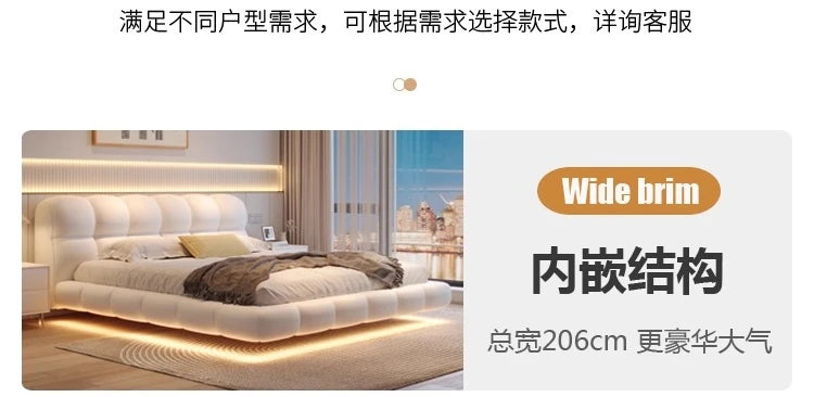 Home 180x200cm Double Wooden Bed Organizer Furniture ﻿ Complete Room Bed King Size Headboard Frames And Bed Bases Tatami Bedroom