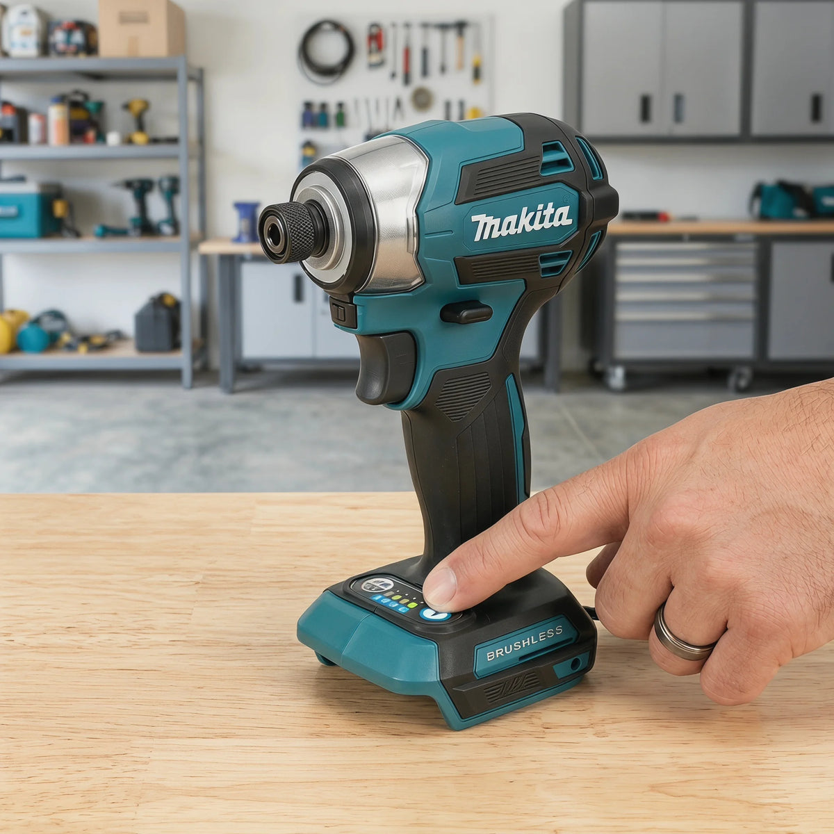 2026 Makita DTD173 18V Cordless Impact Driver BL Brushless Motor Electric Drill Wood/Bolt/T-Mode Rechargeable Power Tools
