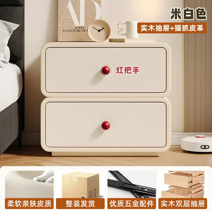 bedside table, bedroom bedside table, living room storage cabinet,  storage cabinet, installation-free storage side cab