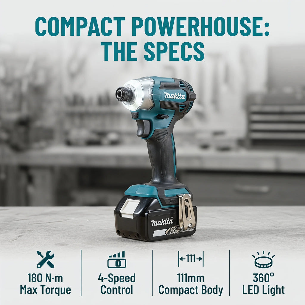 2026 Makita DTD173 18V Cordless Impact Driver BL Brushless Motor Electric Drill Wood/Bolt/T-Mode Rechargeable Power Tools
