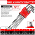 Allen Key Set，Allen Hex Wrench Screwdriver Set With Sleev Universal Torque Long Metric,for Motorcycles, Bicycles