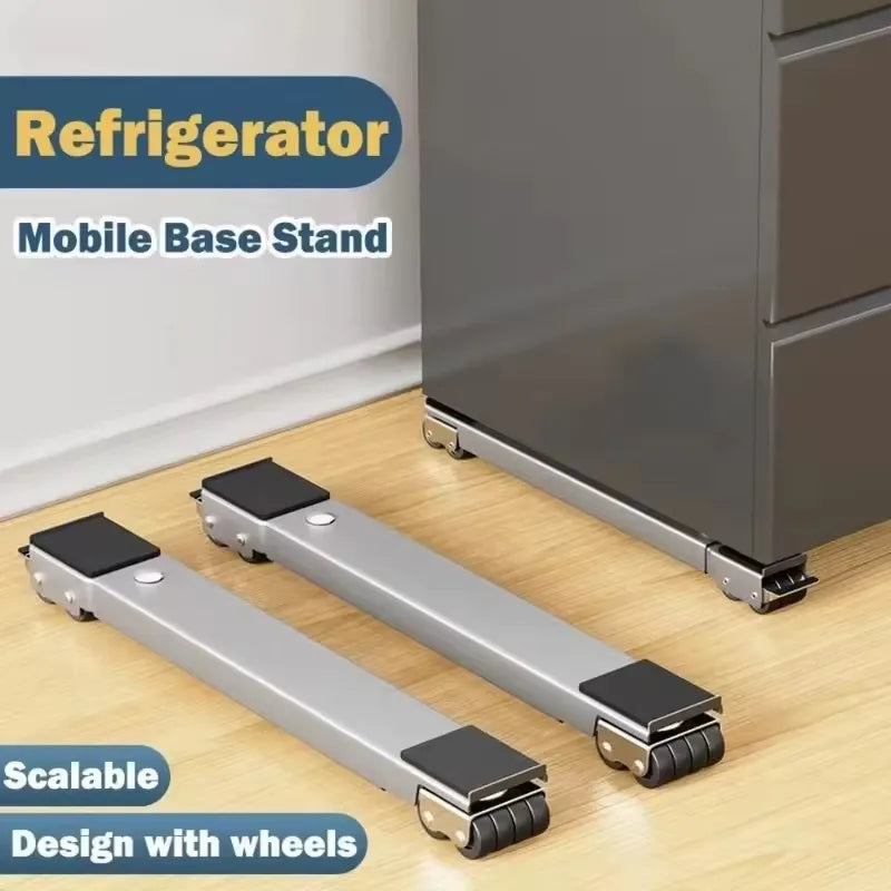 Set of 2 Heavy-Duty Furniture Dollies Featuring 24 Swivel Wheels for Easy Appliance Mobility