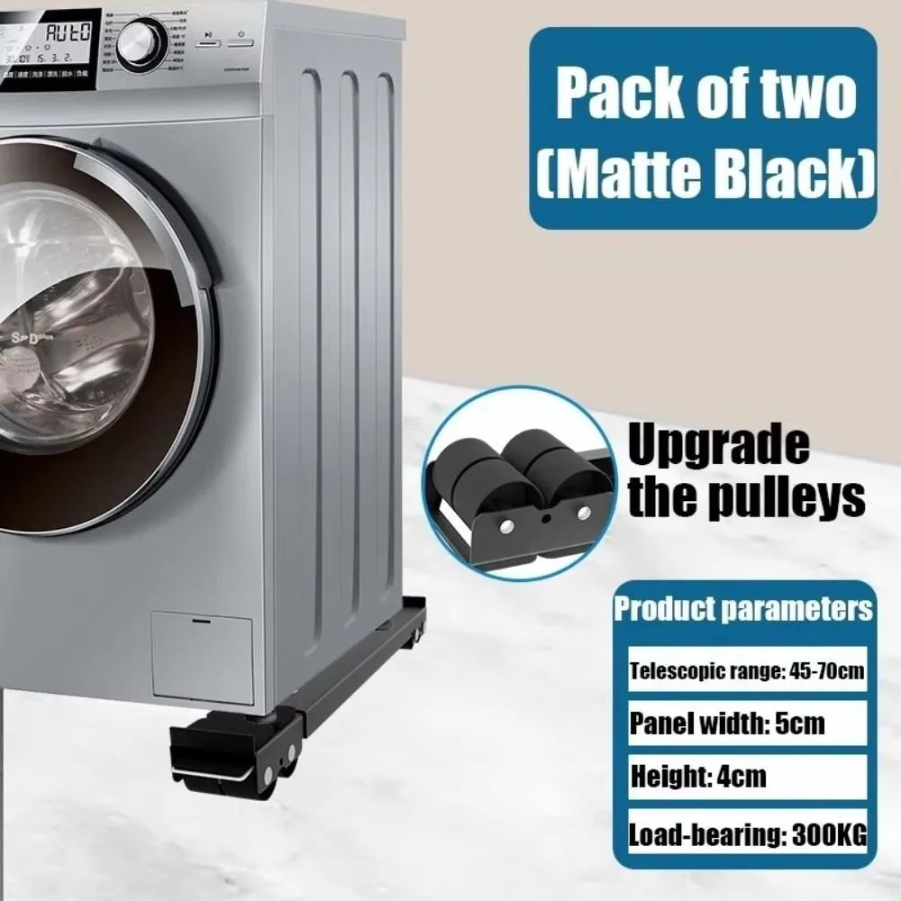 Set of 2 Heavy-Duty Furniture Dollies Featuring 24 Swivel Wheels for Easy Appliance Mobility