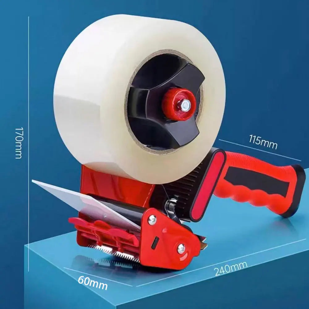 1PC Hand-Held Tape Dispenser, Metal Thickened Carton Sealer, Suitable for Express Packaging and Logistics Carton Sealing.