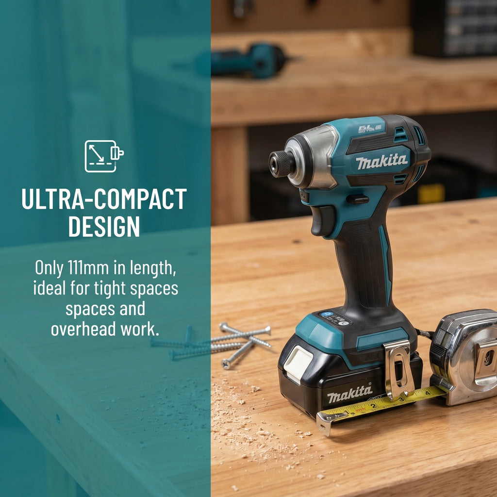 2026 Makita DTD173 18V Cordless Impact Driver BL Brushless Motor Electric Drill Wood/Bolt/T-Mode Rechargeable Power Tools