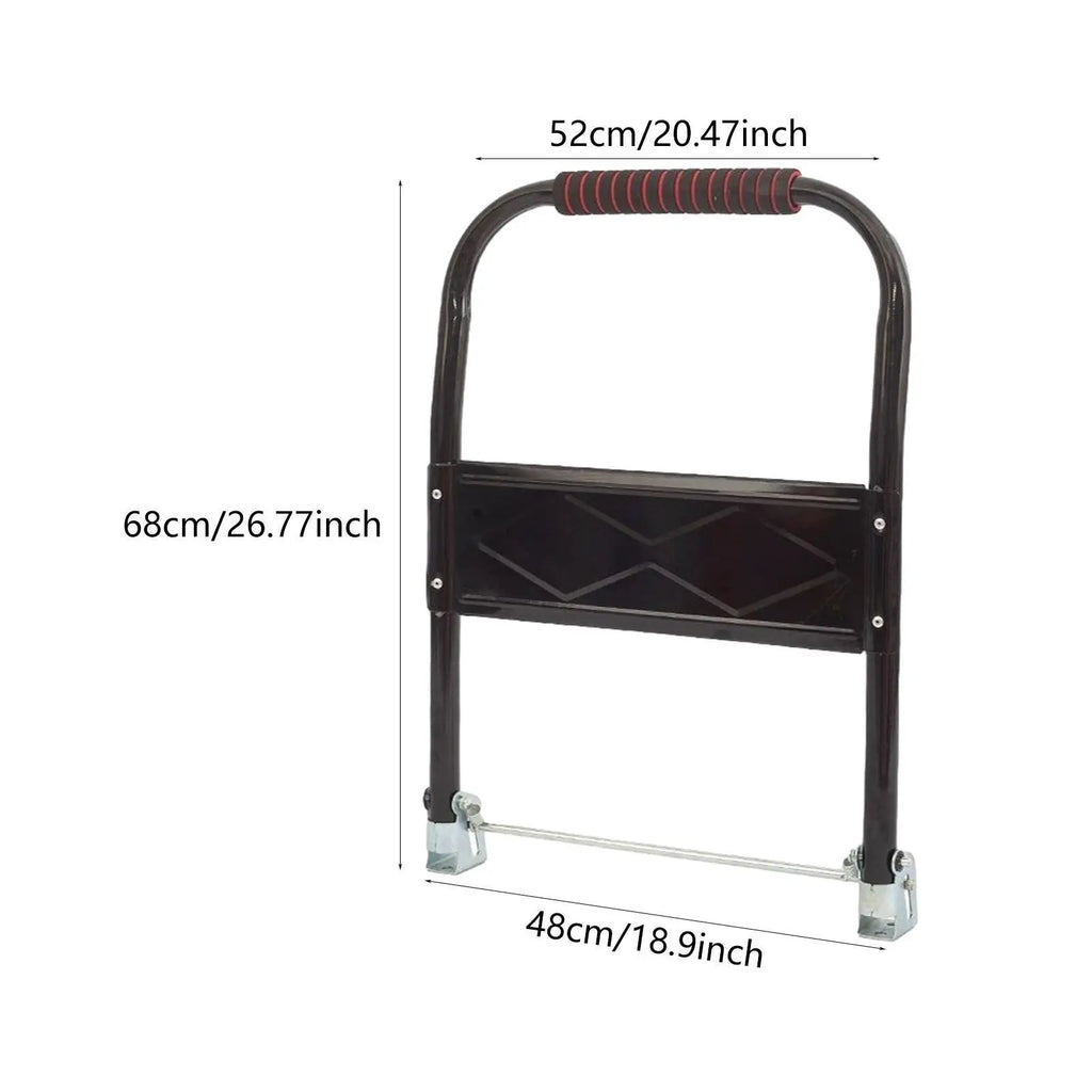Flatbed Cart Handle ,Portable, Heavy Duty, Foldable Platform Truck Handle for Hand Moving Cart Warehouse Loading