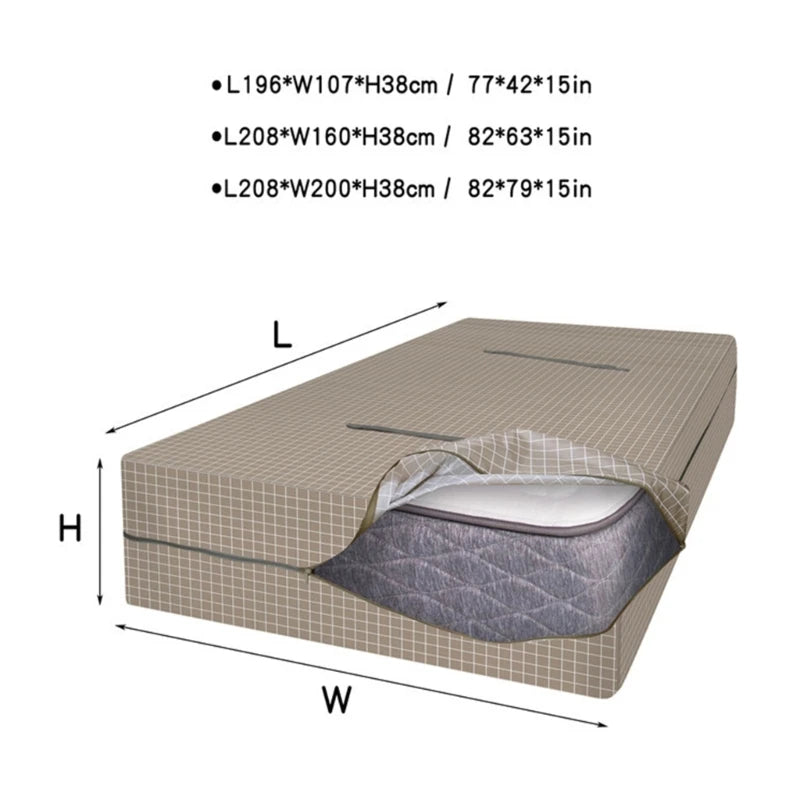 Mattress for Protection Bag Reusable Washable Protector Cover Waterproof Oxford Cloth Mattress Storage Bag for Moving St Y5GB