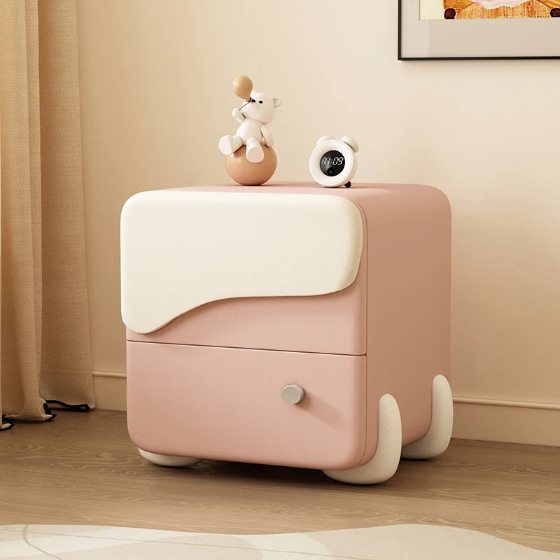 Glamour Korea Nightstand Nordic Cute Hidden Storage Trendy Nightstand Unique Simple Tables De Nuit Furniture For Bedroom
