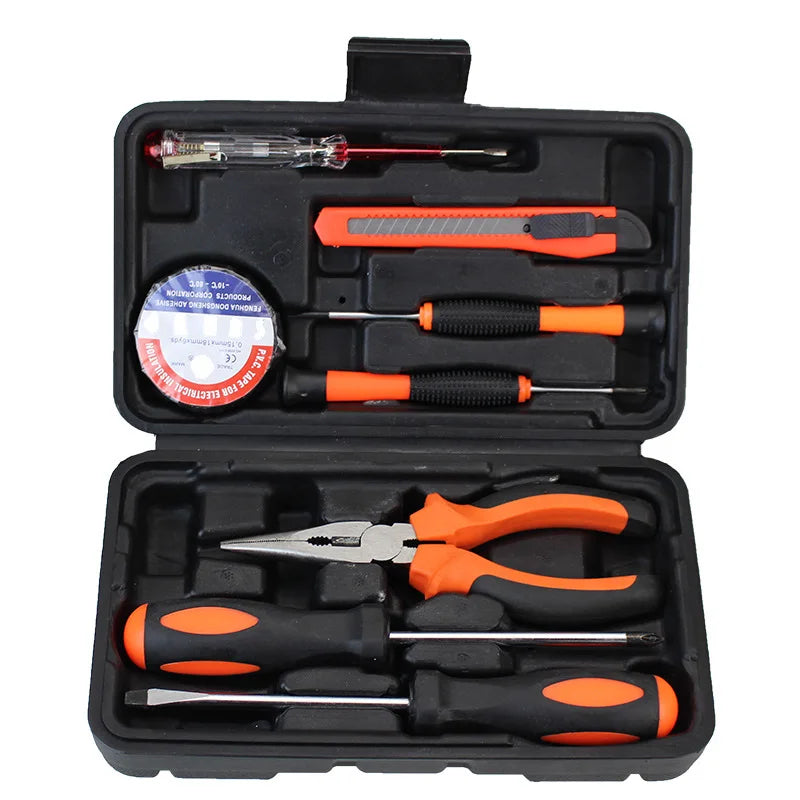 Multifunctional Manual Hardware Toolbox Home Repair Tool Box Waterproof Safety Box Hard Carrying Case Waterproof Hand Tools Sets