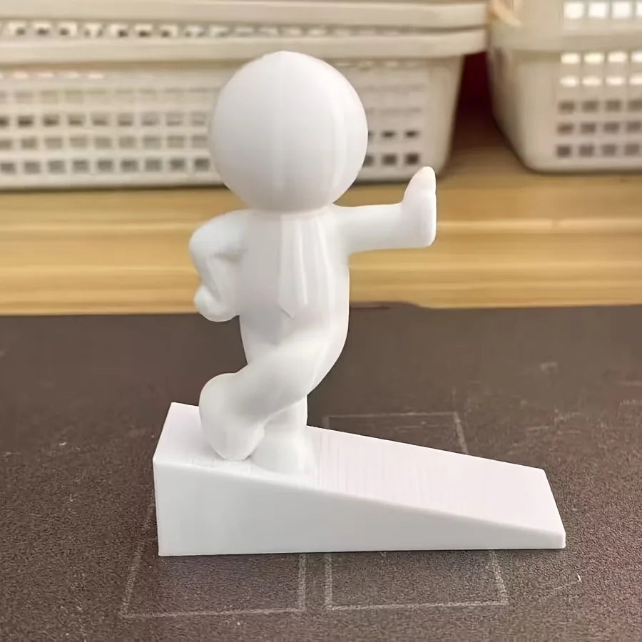 1/3 Pcs Cute decorative door stopper, flexible and movable door stopper, anti slip base to protect walls,home decoration