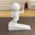 1/3 Pcs Cute decorative door stopper, flexible and movable door stopper, anti slip base to protect walls,home decoration