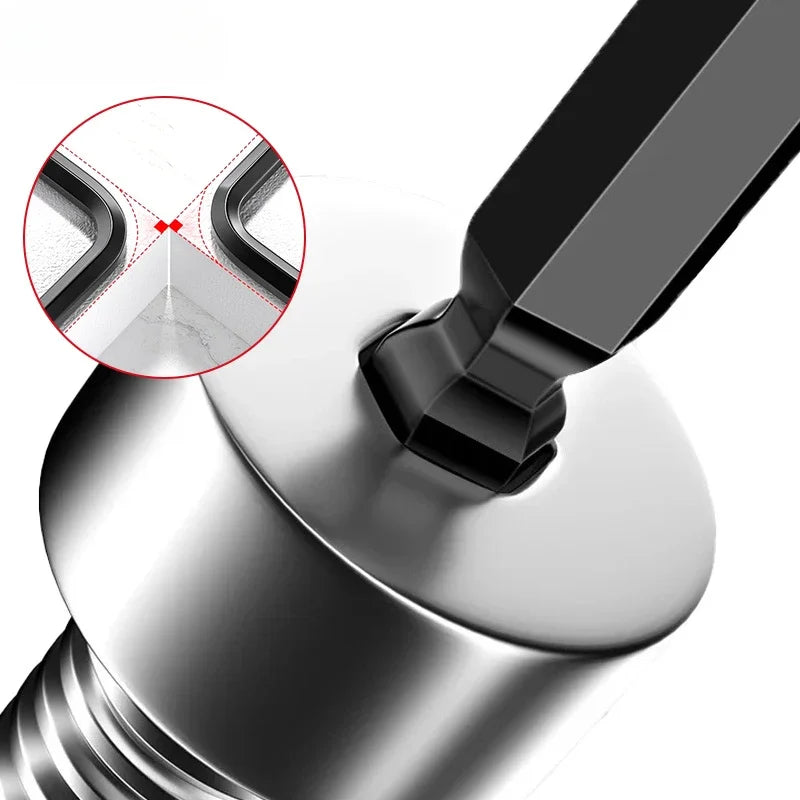 Allen Key Set，Allen Hex Wrench Screwdriver Set With Sleev Universal Torque Long Metric,for Motorcycles, Bicycles