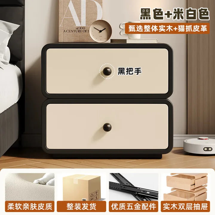 bedside table, bedroom bedside table, living room storage cabinet,  storage cabinet, installation-free storage side cab