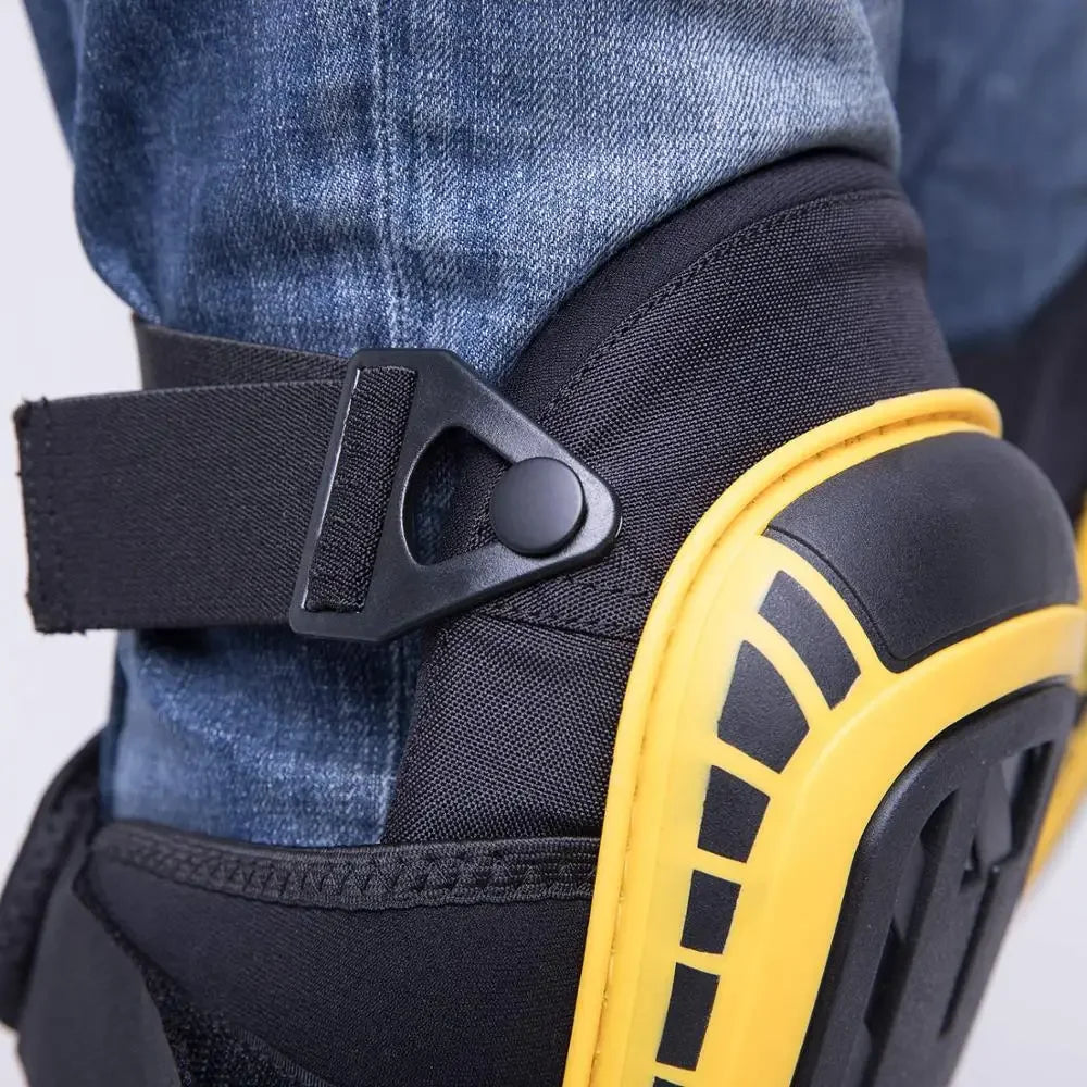 Knee Pads for Work-Heavy Duty Support Kneepads with Gel Cushion&Anti-Slip Straps-Construction,Flooring,Gardening,Cleaning,Tile
