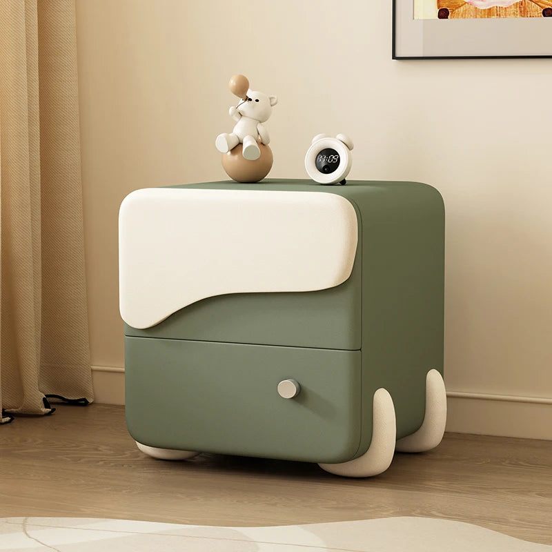Glamour Korea Nightstand Nordic Cute Hidden Storage Trendy Nightstand Unique Simple Tables De Nuit Furniture For Bedroom