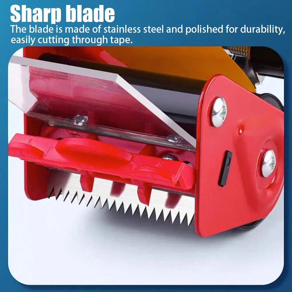 1PC Hand-Held Tape Dispenser, Metal Thickened Carton Sealer, Suitable for Express Packaging and Logistics Carton Sealing.