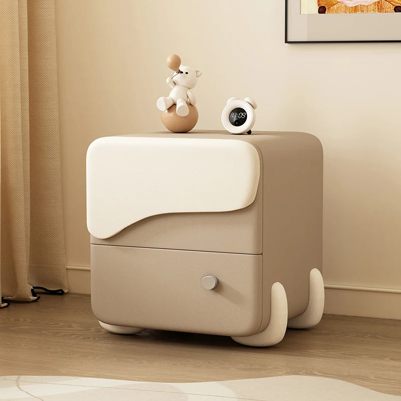 Glamour Korea Nightstand Nordic Cute Hidden Storage Trendy Nightstand Unique Simple Tables De Nuit Furniture For Bedroom