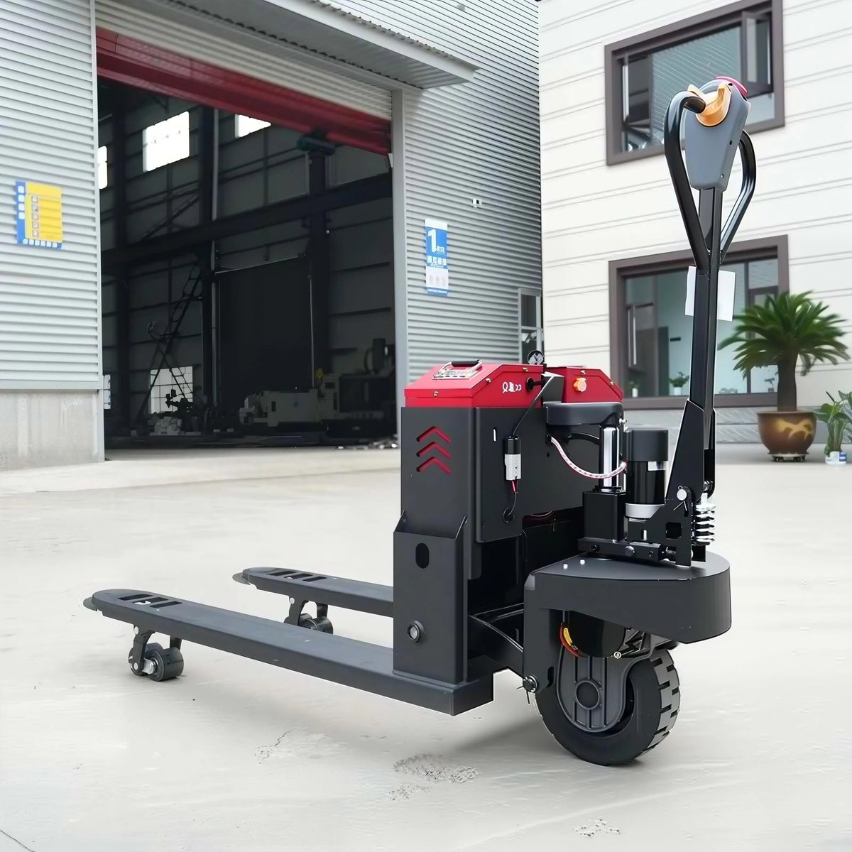 2Ton 3Ton All-electric Off-road Pallet Truck Factory Supply Electric Forklift Hydraulic Pallet Jack Warehouse Hand Forklift