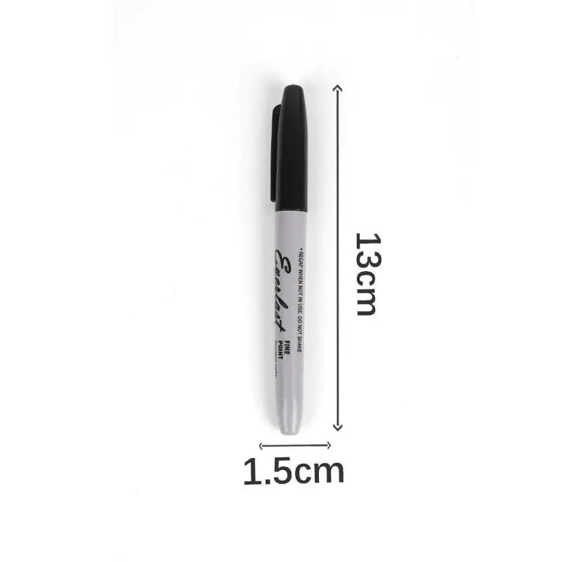 9500 Oil-Based Permanent Marker, Waterproof & Alcohol-Resistant, Industrial Art & Tattoo Stencil Pen Paint Marker〔YY33〕