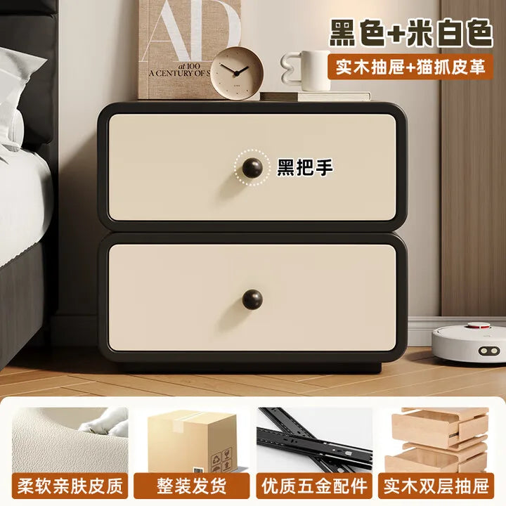 bedside table, bedroom bedside table, living room storage cabinet,  storage cabinet, installation-free storage side cab