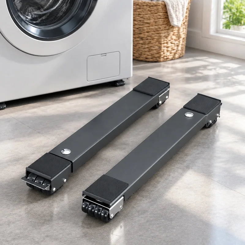Set of 2 Heavy-Duty Furniture Dollies Featuring 24 Swivel Wheels for Easy Appliance Mobility