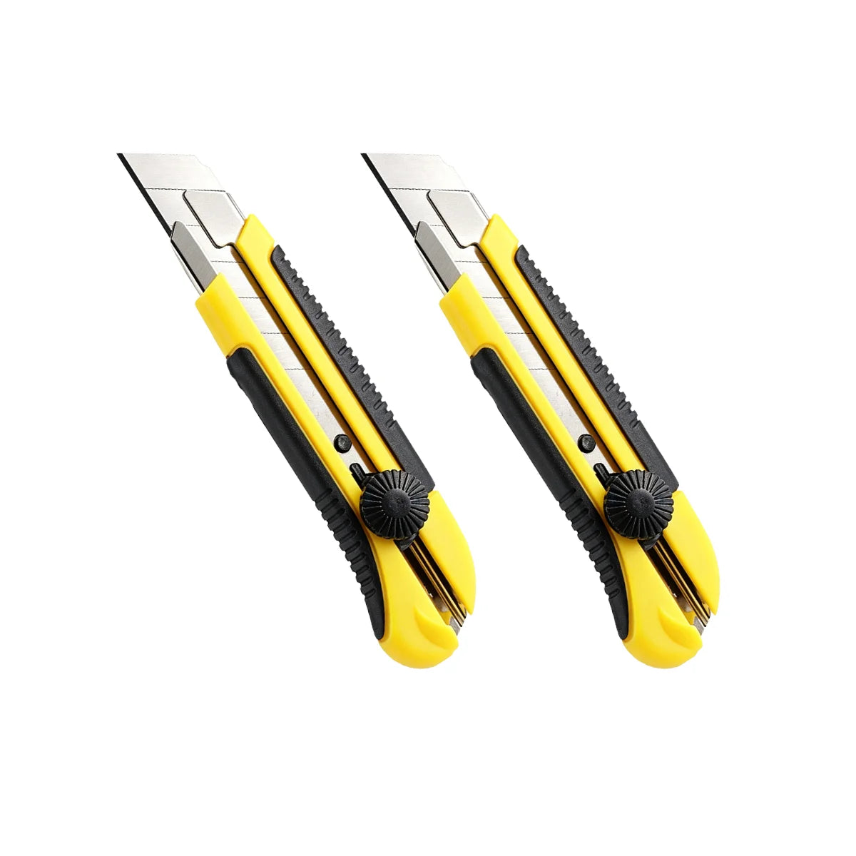 25mm Utility Knife SK5 Stainless Steel Blade Retractable Knife Box Cutter Snap-off Pocket Utility Knives DIY Art Outdoor TOVIA