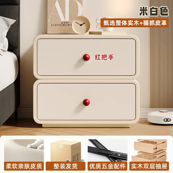bedside table, bedroom bedside table, living room storage cabinet,  storage cabinet, installation-free storage side cab