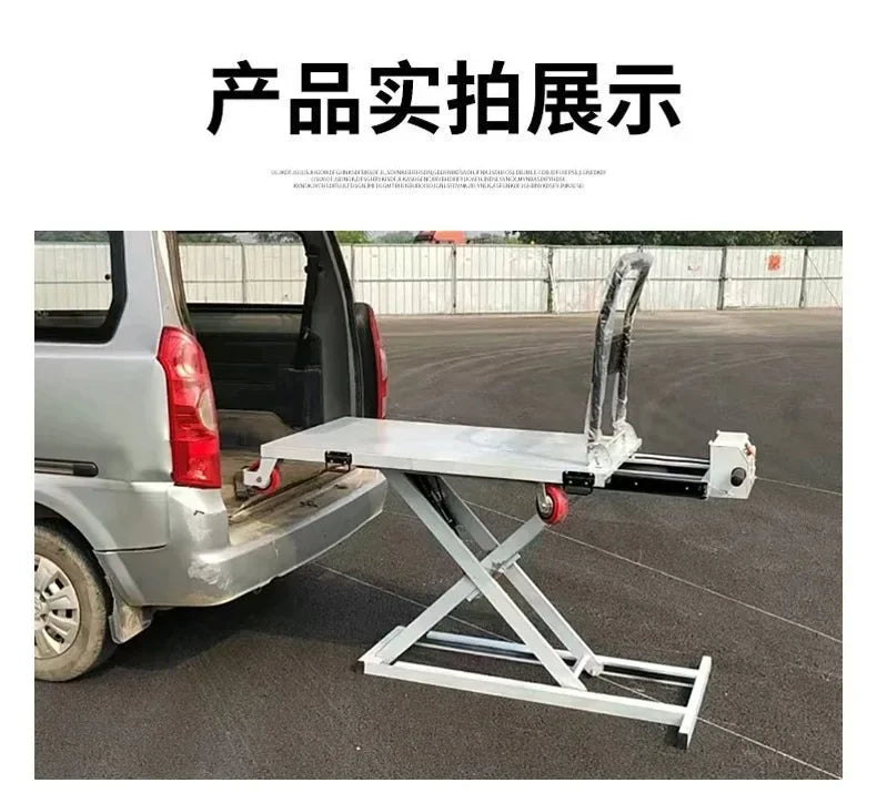 Portle Ximu Lake Car Hydraulic Loading And Unloading Slide Rail Mobile Hand Lifting Truck
