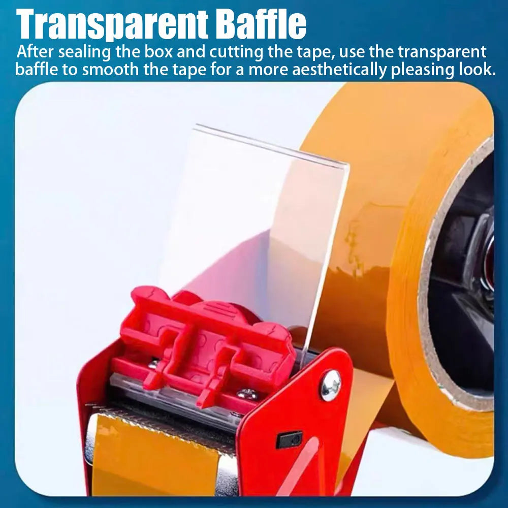 1PC Hand-Held Tape Dispenser, Metal Thickened Carton Sealer, Suitable for Express Packaging and Logistics Carton Sealing.