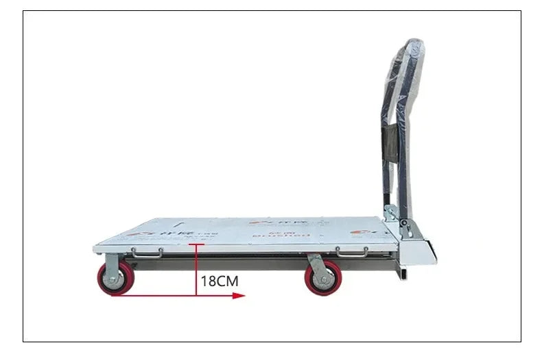 Portle Ximu Lake Car Hydraulic Loading And Unloading Slide Rail Mobile Hand Lifting Truck