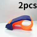 1/2pcs Ergonomic Tape Dispenser & Cutter,Lightweight Portable Durable Manual Design with Built In Blade for Precise Cutting.