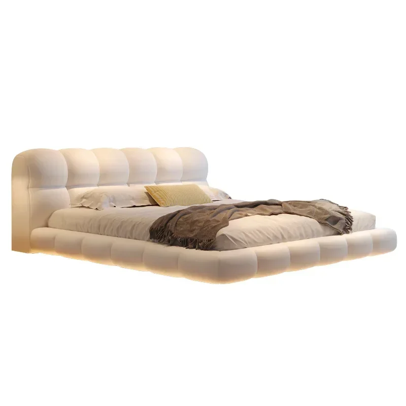 Home 180x200cm Double Wooden Bed Organizer Furniture ﻿ Complete Room Bed King Size Headboard Frames And Bed Bases Tatami Bedroom