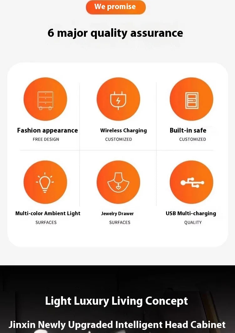 Smart Glasses Nightstand Organizers Design Design Unique Nightstand Bedroom Storage Mesitas De Noche Furniture Accessories