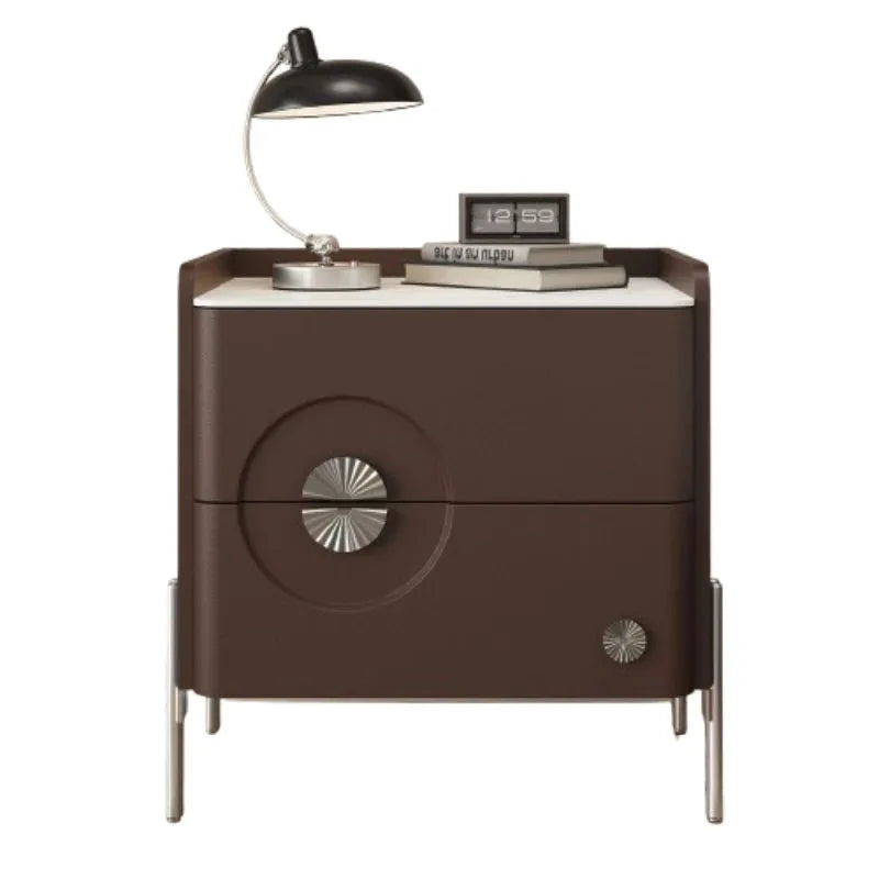 Storage Modern Large Quality Nightstand Vintage Trendy Bedside Table American Fashion Table Chevet Home Bedroom Furniture