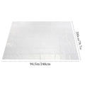 Thickened Moving Storage Mattress Packaging Bag Transparent Moisture-Proof and Dust-Proof Mattress Packaging Plastic Bag