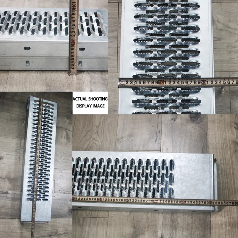 1PC Ramps For Aluminum Motorcycles Folding Loading ATV Pick-up Car Ramp To Climb Metal Ramps Ladder Single Load-bearing 260kg