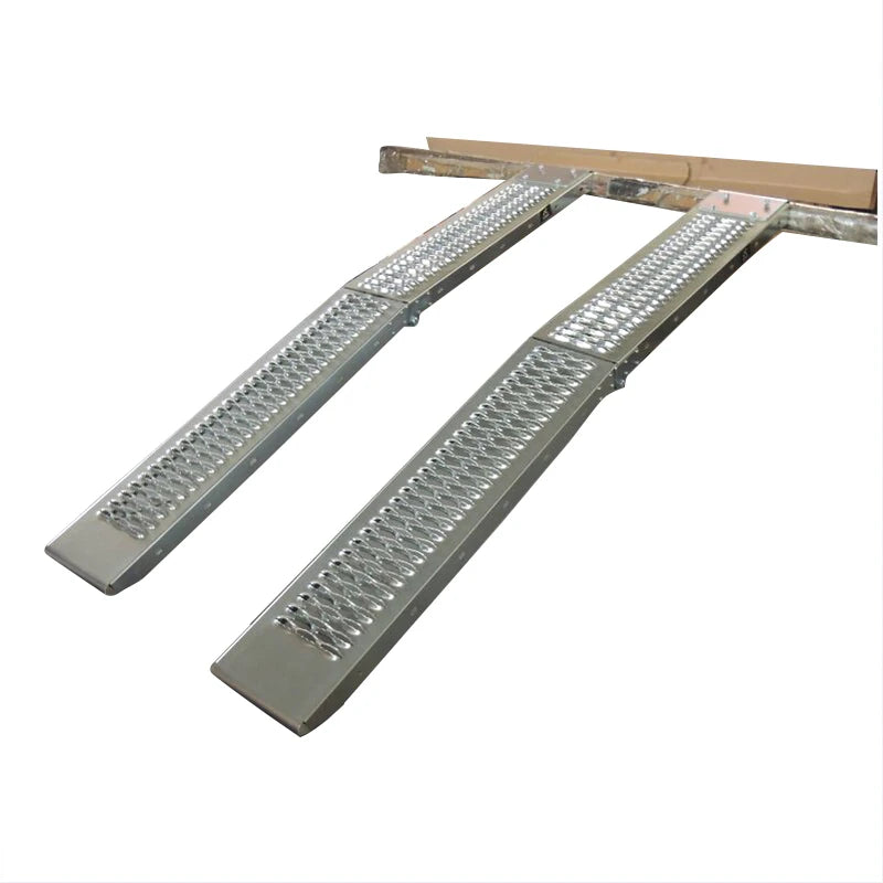 Truck Transport Loading and Unloading Trailer Rack Step Ramp Boarding Extended Ramp Climbing Ladder Folding Ramp