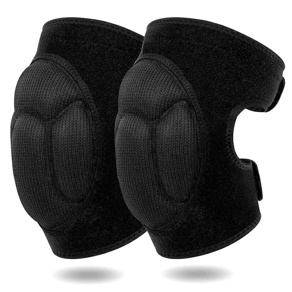 1 Pair Knee Pads for Cleaning House Floors, Gardening Work, Carpet, Roofing, Knee Pads with Soft Inner Liner, Adjustable Knee Pa