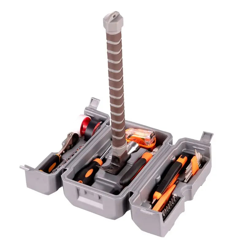Thor's Hammer Design Toolbox Portable Hand Tool Sets Multifunctional Hardware Tools Set Household Repair Hand Tool Kit