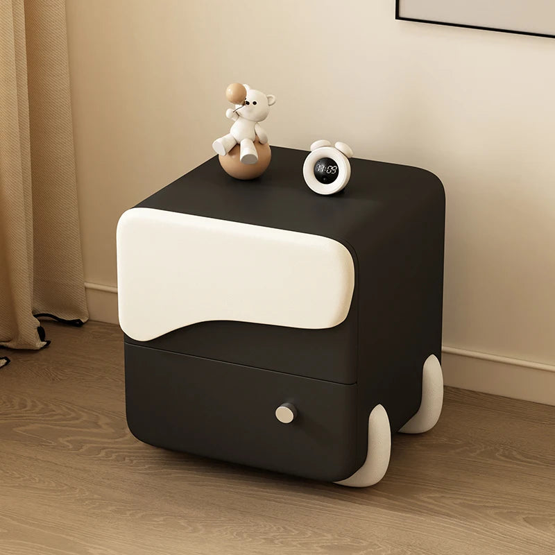Glamour Korea Nightstand Nordic Cute Hidden Storage Trendy Nightstand Unique Simple Tables De Nuit Furniture For Bedroom