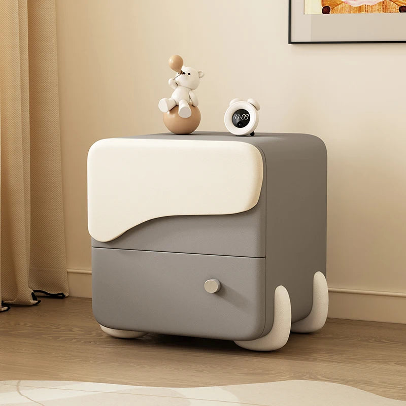 Glamour Korea Nightstand Nordic Cute Hidden Storage Trendy Nightstand Unique Simple Tables De Nuit Furniture For Bedroom