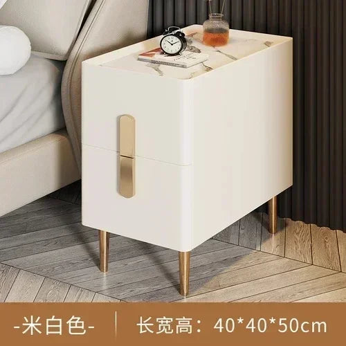 Modular Designer Aesthetic Bed Frame King Size Queen Double Bed Frame White Faux Leather Camas Matrimonial Bedroom Furniture