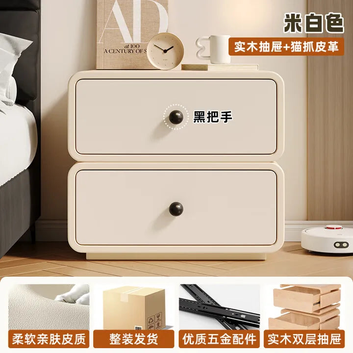 bedside table, bedroom bedside table, living room storage cabinet,  storage cabinet, installation-free storage side cab