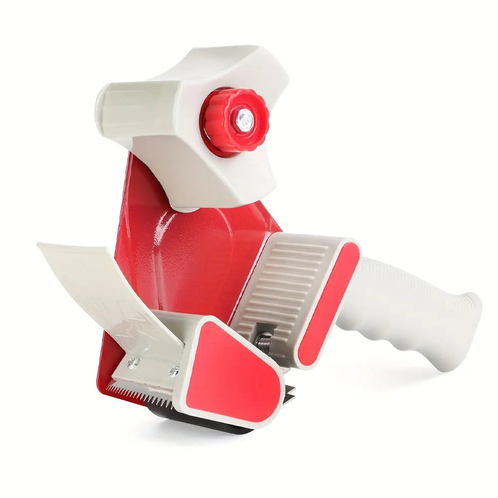 1pc Heavy-Duty Tape Dispenser, Handheld Semi-Automatic Tape Gun, Suitable for Moving and Sealing Cartons During Transportation.