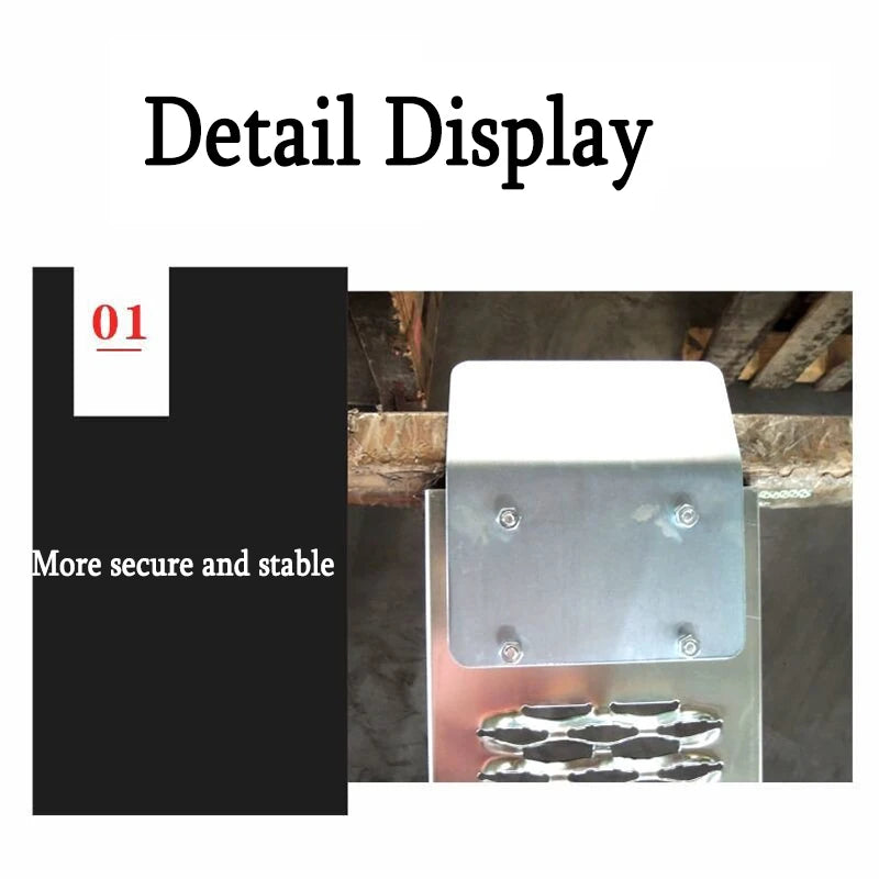 Truck Transport Loading and Unloading Trailer Rack Step Ramp Boarding Extended Ramp Climbing Ladder Folding Ramp