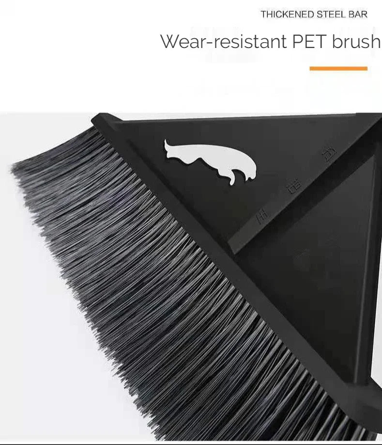 High-tech Broom for Sanitation Workers, Suitable for Courtyards, Outdoor Areas, Schools, and Parks, with an Extended Handle