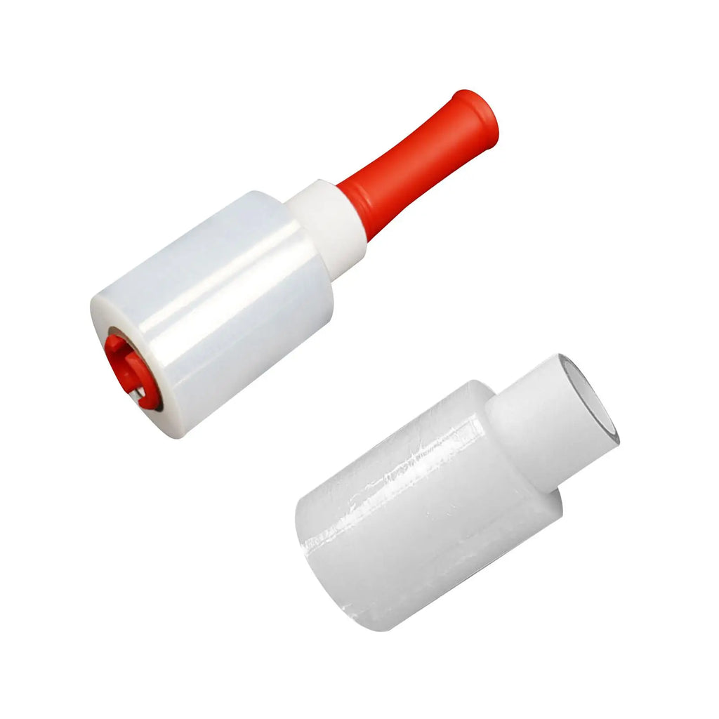 Clear Stretch Film Shrink Wrap with Handle PP Wrap for Pallet Shipping Strength Stretch Wraps Roll for Packaging