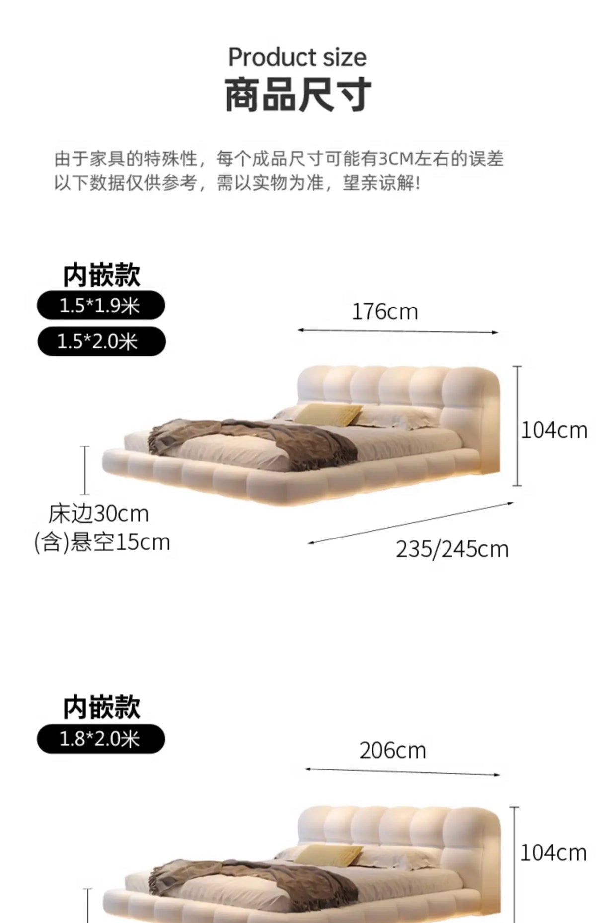 Home 180x200cm Double Wooden Bed Organizer Furniture ﻿ Complete Room Bed King Size Headboard Frames And Bed Bases Tatami Bedroom